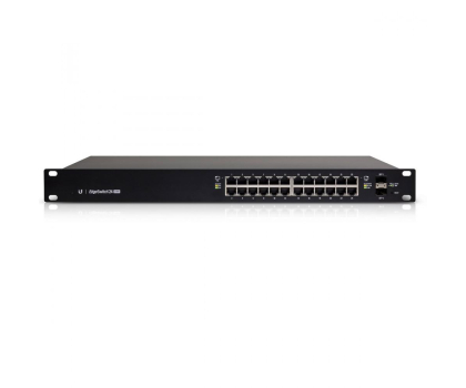 Switch Ubiquiti 26p EDGEswitch (24x100/1000Mbit 2xSFP) PoE+